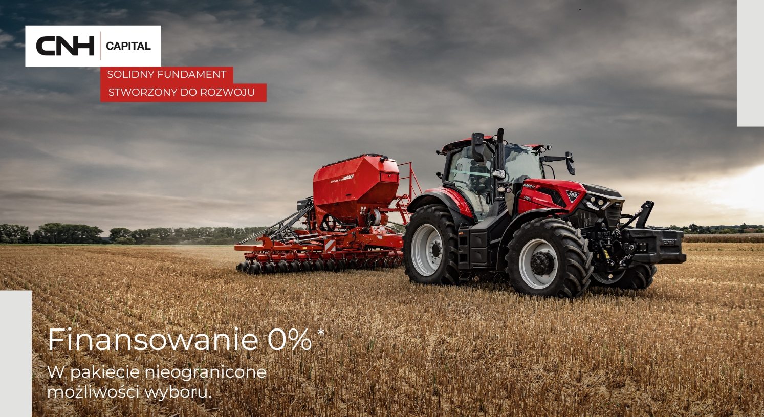 Finansowanie 0% Case IH - CNH Capital
